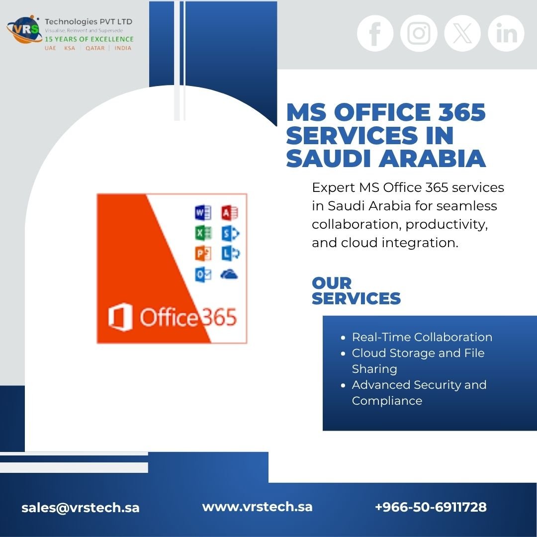 MS Office 365 Services Saudi Arabia: Secure & Reliable Solutions